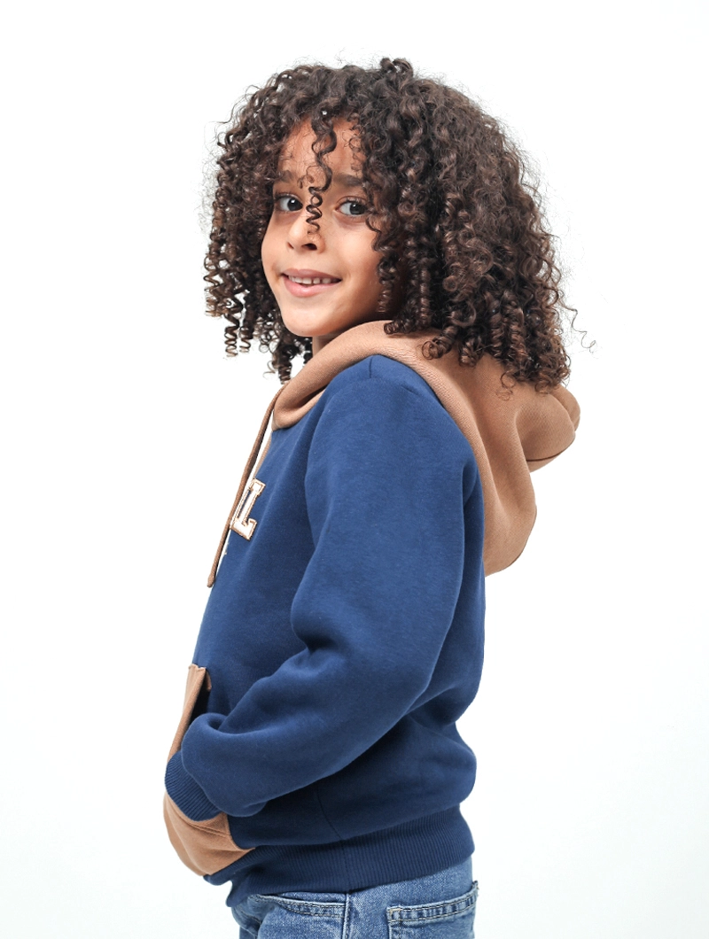 Sweat à capuche imprimé garçon